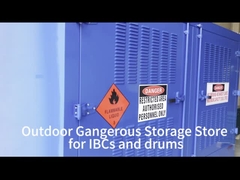 مخزن شیمیایی در فضای باز