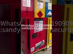 درام عمودي کابينت مخزن قابل احتراق خطرناک کاملاً جوخته شده ، 60 گالن