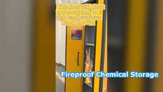 کابینت ایمنی آتش نشانی EN 14470-1 نوع 90 توسط WUXIsuper انطباق با ذخیره سازی خطرناک را افزایش می دهد