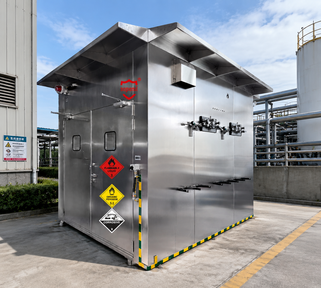 آخرین وبلاگ های شرکت در مورد Custom Stainless Steel Chemical Storage Cabinet: Engineering Solution for Industrial Safety and Complex Environments
