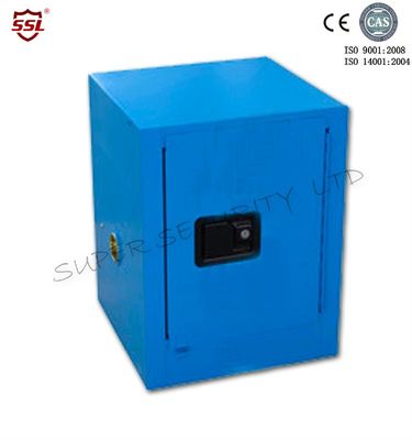 خرید Blue Single Door Storage Cabinet For Chemical Flammables , Bench Top تولید آنلاین