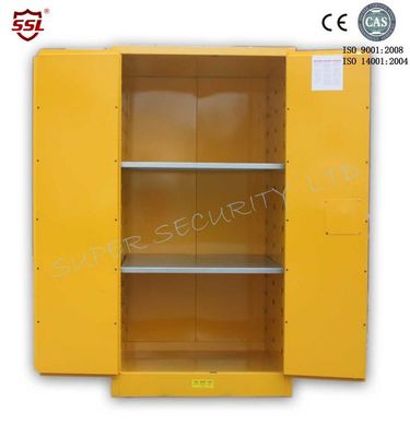 خرید Fireproof Chemical Storage Cabinet With Zinc Lever Lock , Galvanized Shelves تولید آنلاین