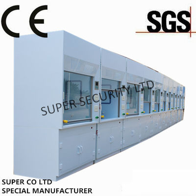 خرید میز کار پلی داکتی Lab Chemical Fume Hood / کمد با شیشه مقاوم برای آزمایش، استفاده آزمایشگاهی برای آمریکای جنوبی تولید آنلاین