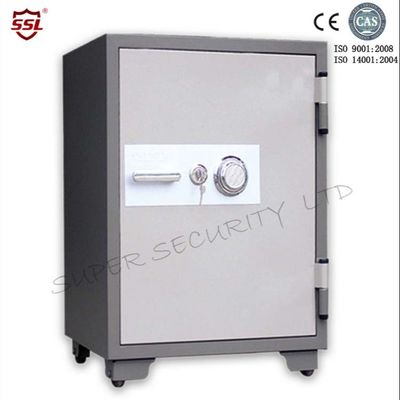 خرید Powder Coating 65L security Fire Resistant Safe box with 28 / 25mm 2 Dead Bolts for stock / shares markets تولید آنلاین
