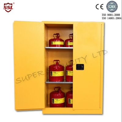 خرید Corrosive Flammable Liquid Chemical Storage Cabinet / Commercial Storage Cabinets تولید آنلاین