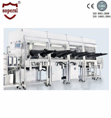 خرید شیمیایی سفارشی جعبه دستگیره با سیستم تصفیه گاز برای استفاده از آزمایشگاه تولید آنلاین