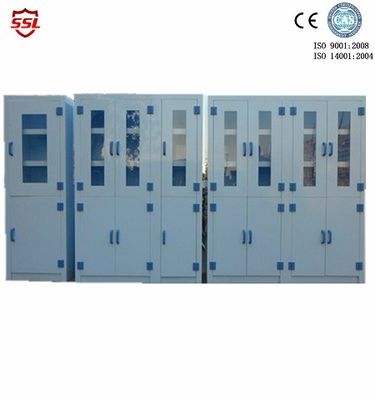 خرید Custom Hospital Corrosive Medical Storage Cabinet PP Polypropylene , 6 Doors تولید آنلاین
