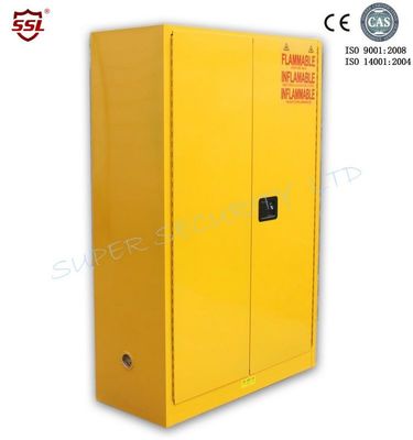 خرید 45 Gallon SGS Metal Medical Storage Cabinets 2 Shelves For Laboratory تولید آنلاین