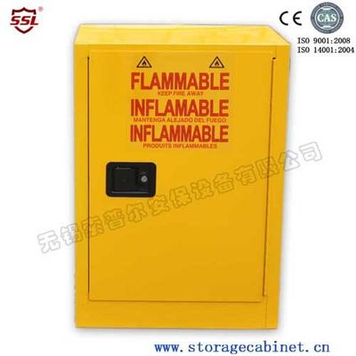 خرید SSM100012P Metal Portable Chemical Storage Cabinet With Single Door Flammable Safety Cabinet تولید آنلاین