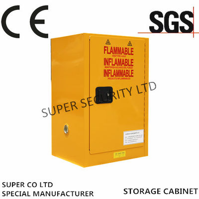 خرید Self-Locking Flammable Liquid Chemical Storage Cabinet , 15 Gallon Thickness1.2mm تولید آنلاین